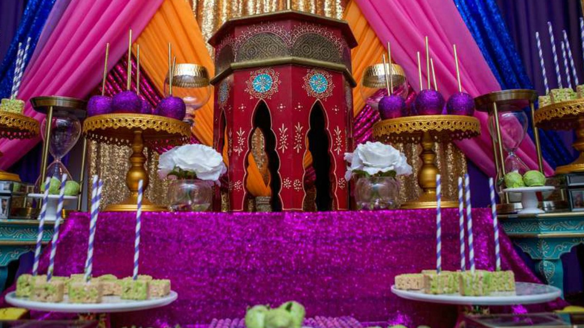 Plan an Affordable AladdinThemed Kids Birthday Party (Magic Carpets